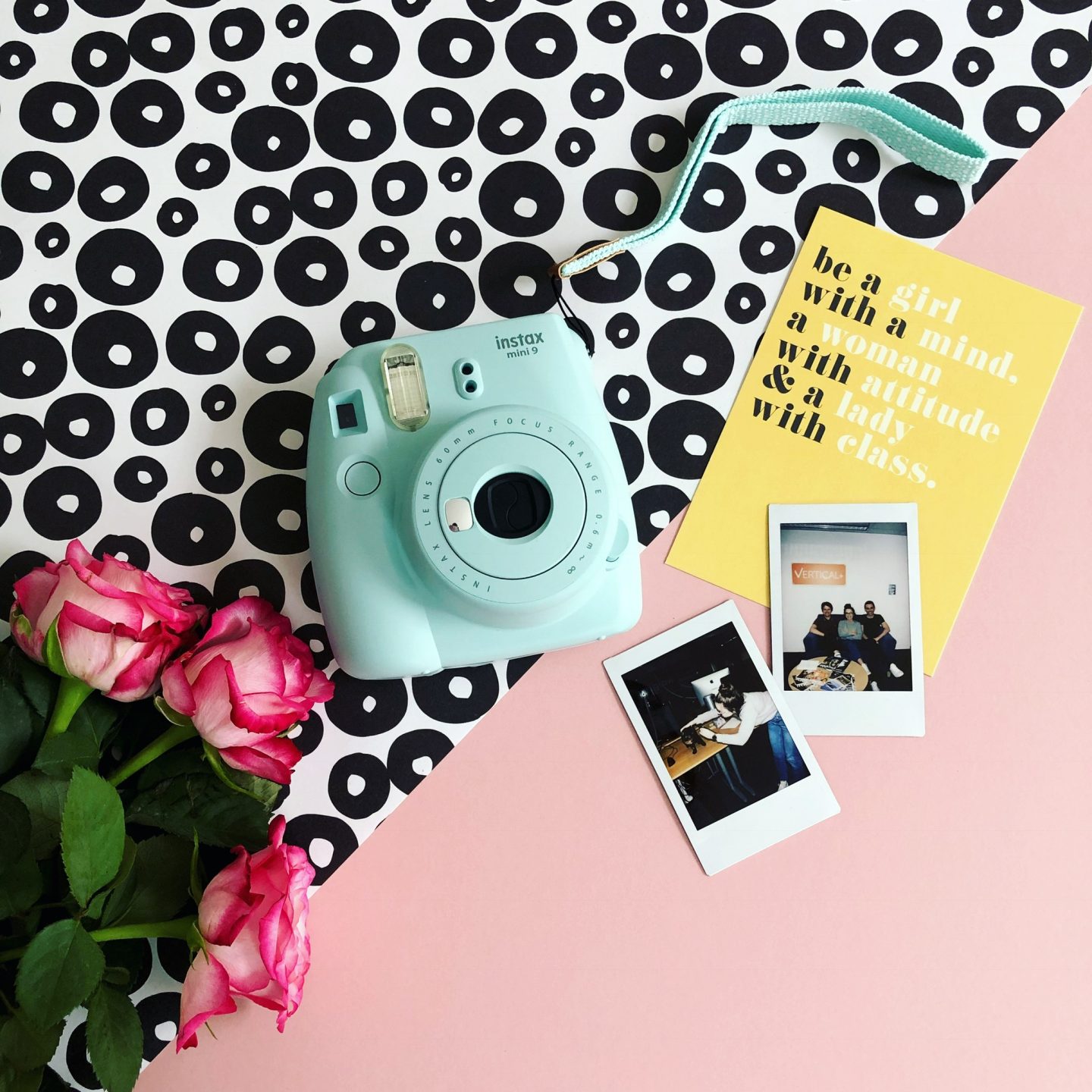 flatlay photography props