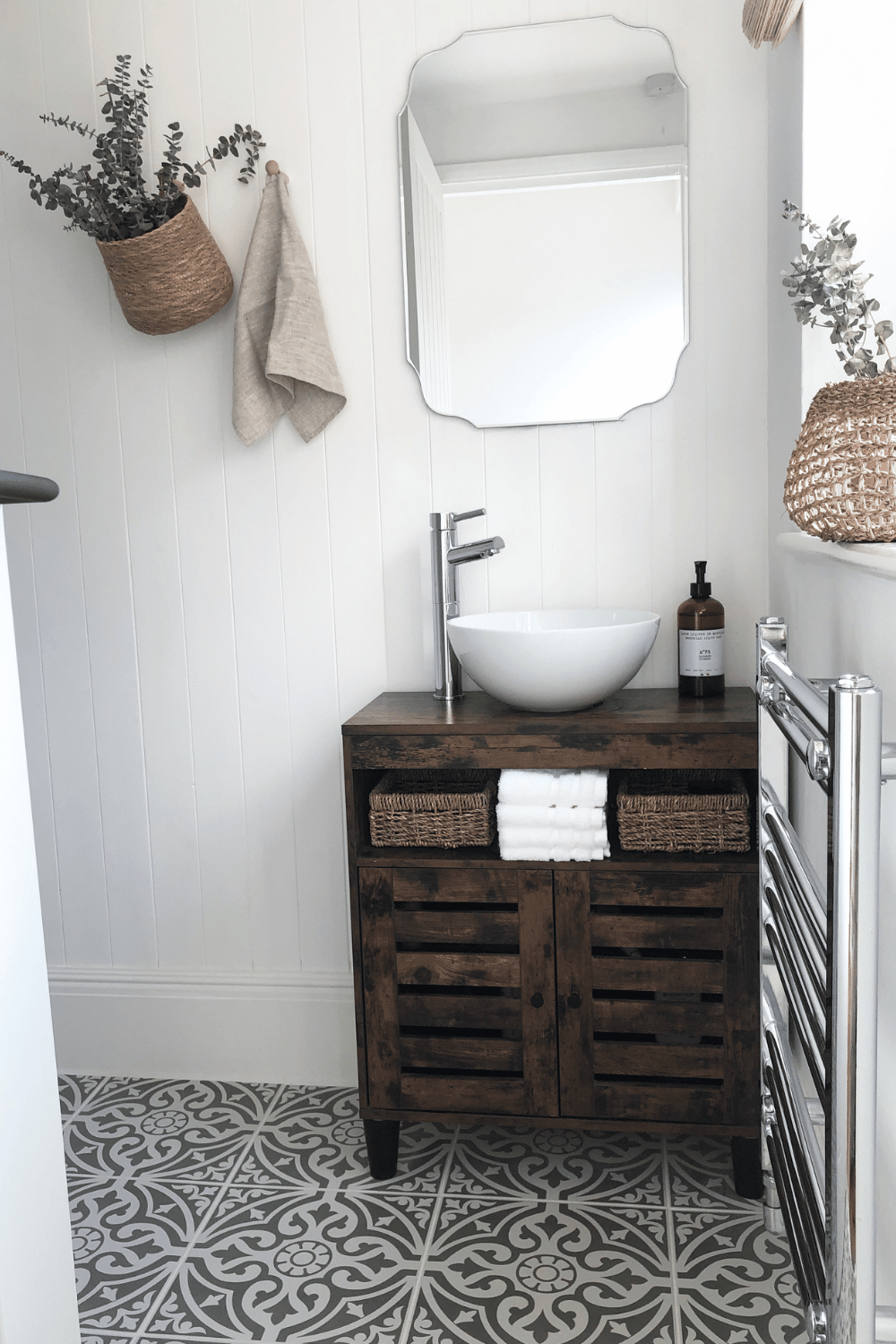 Small Rustic Bathroom Ideas On A Budget   Sleek chic UK Interiors Blog
