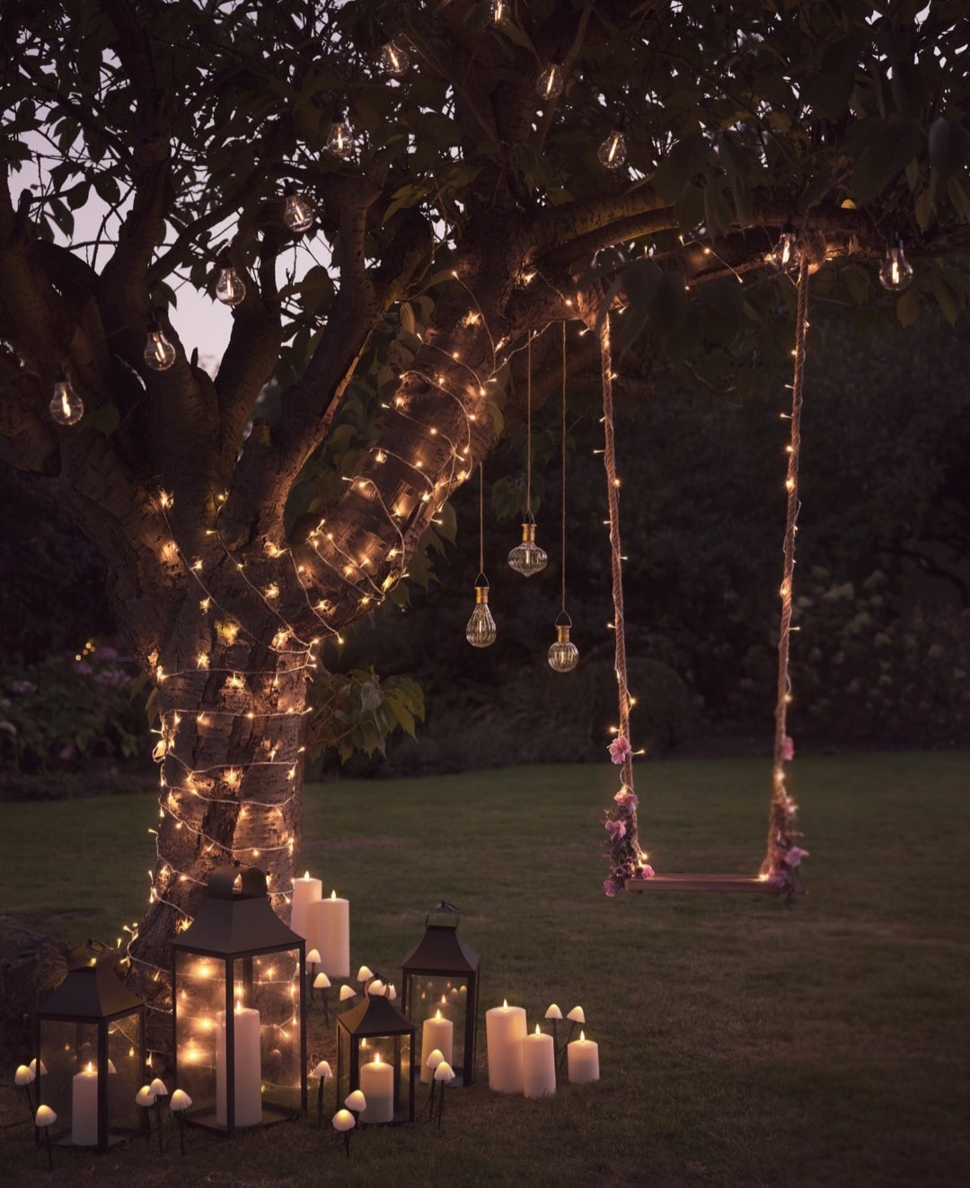 Backyard lighting ideas 2