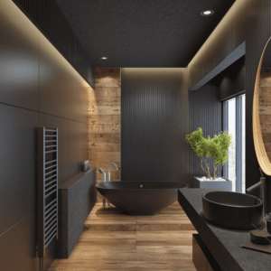 11 Affordable Bathroom Ceiling Ideas - Sleek-chic UK Interiors Blog