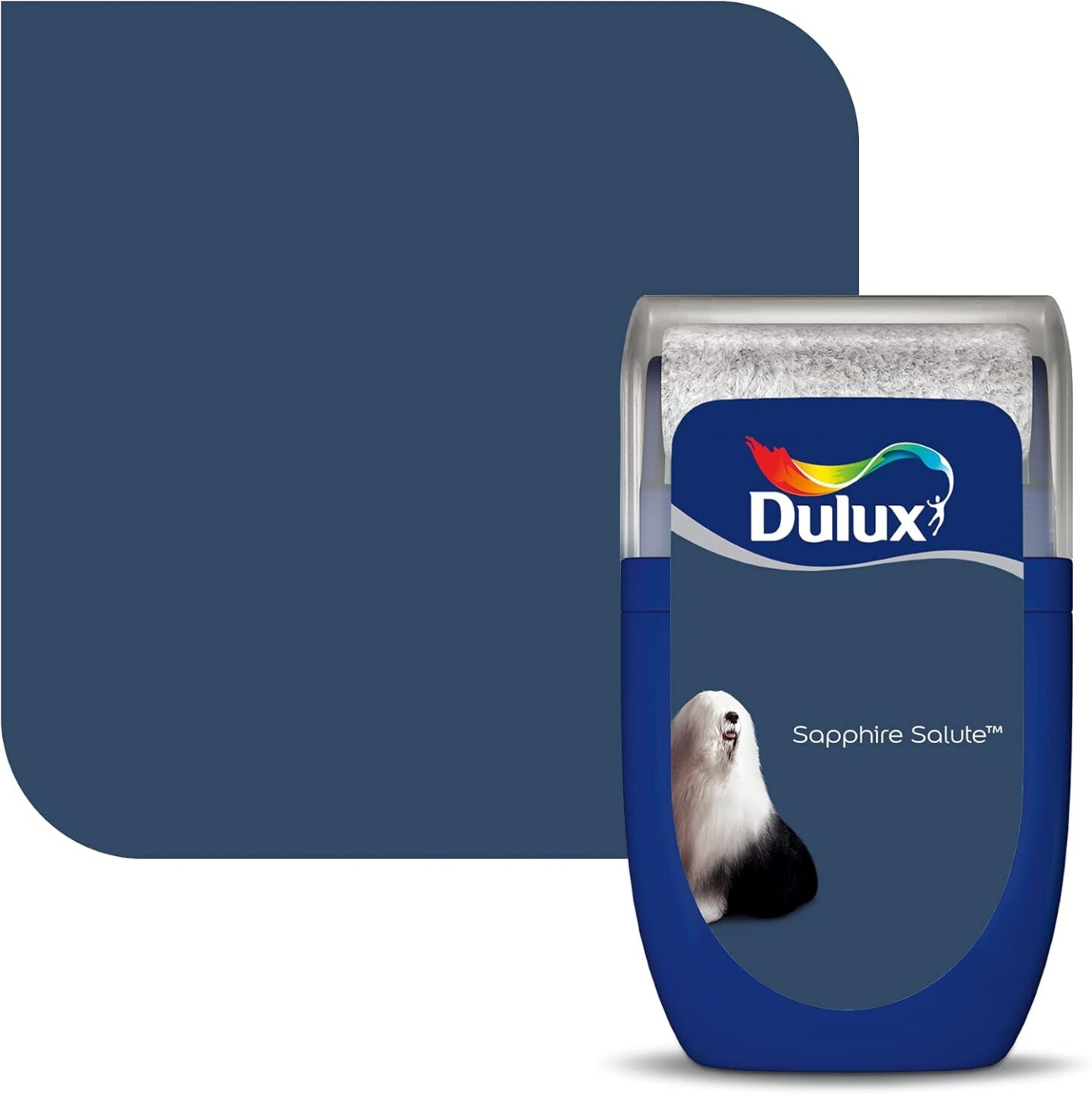 dulux sapphire salute tester pot