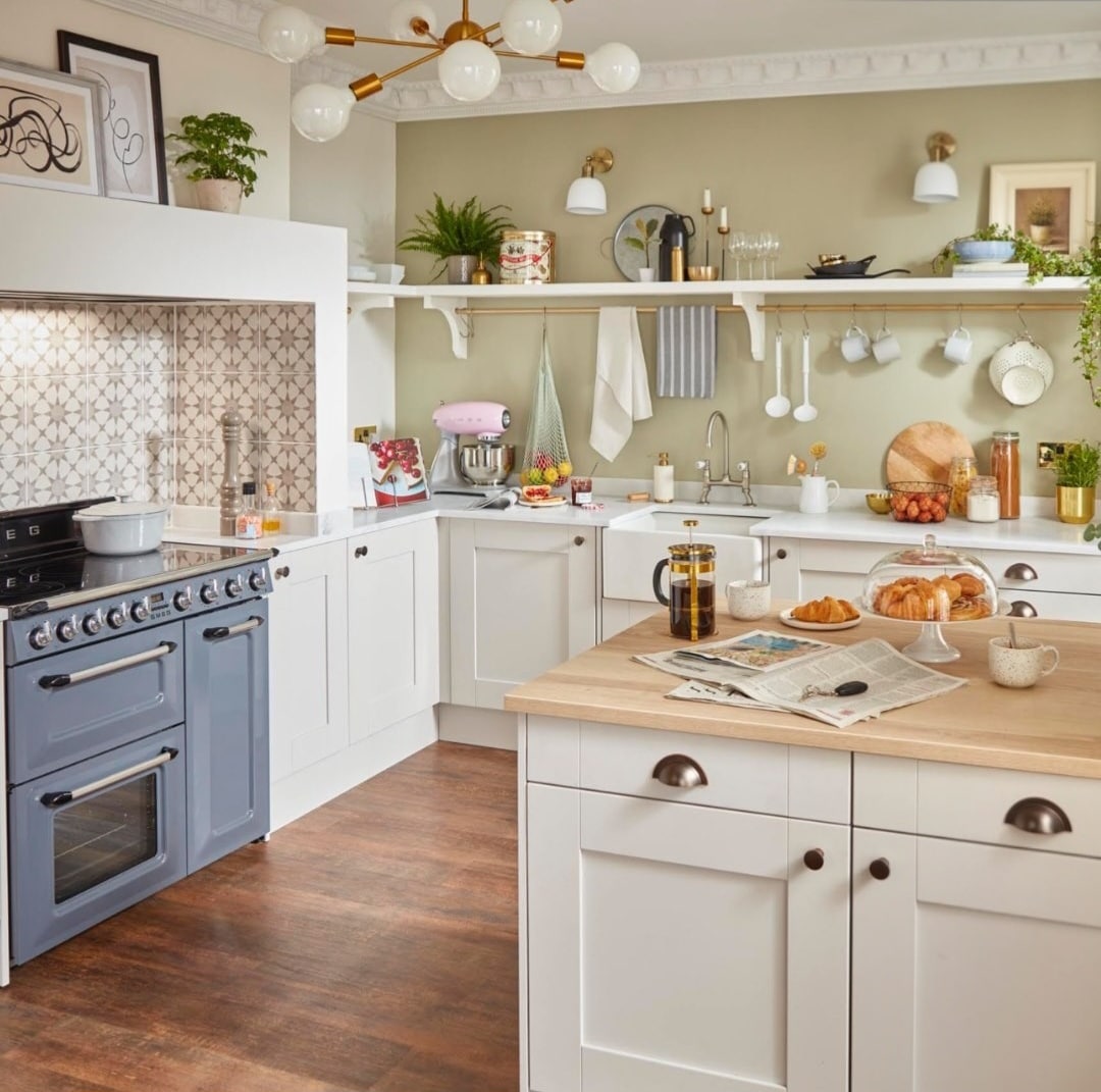 Low ceiling small kitchen lighting 3