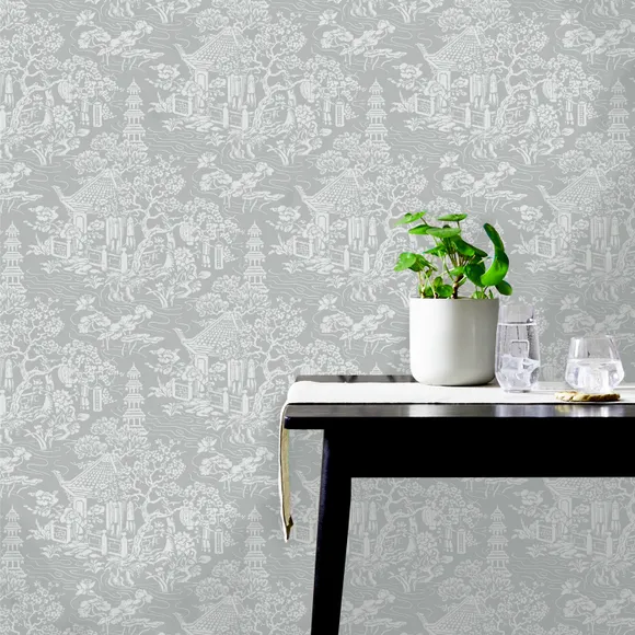 patterned wallpaper