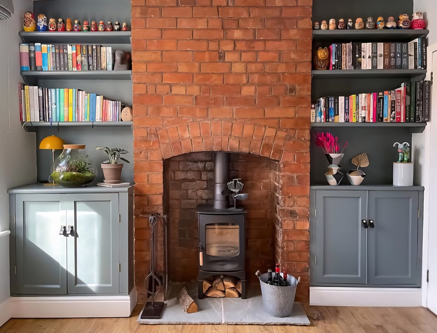 Fireplace Alcove Ideas
