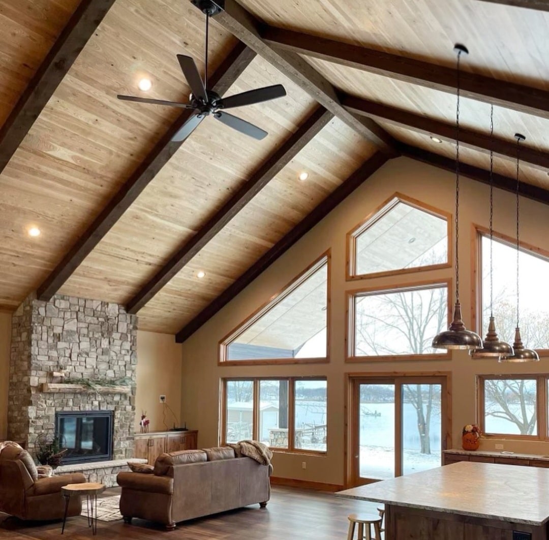 Shiplap ceiling ideas 11