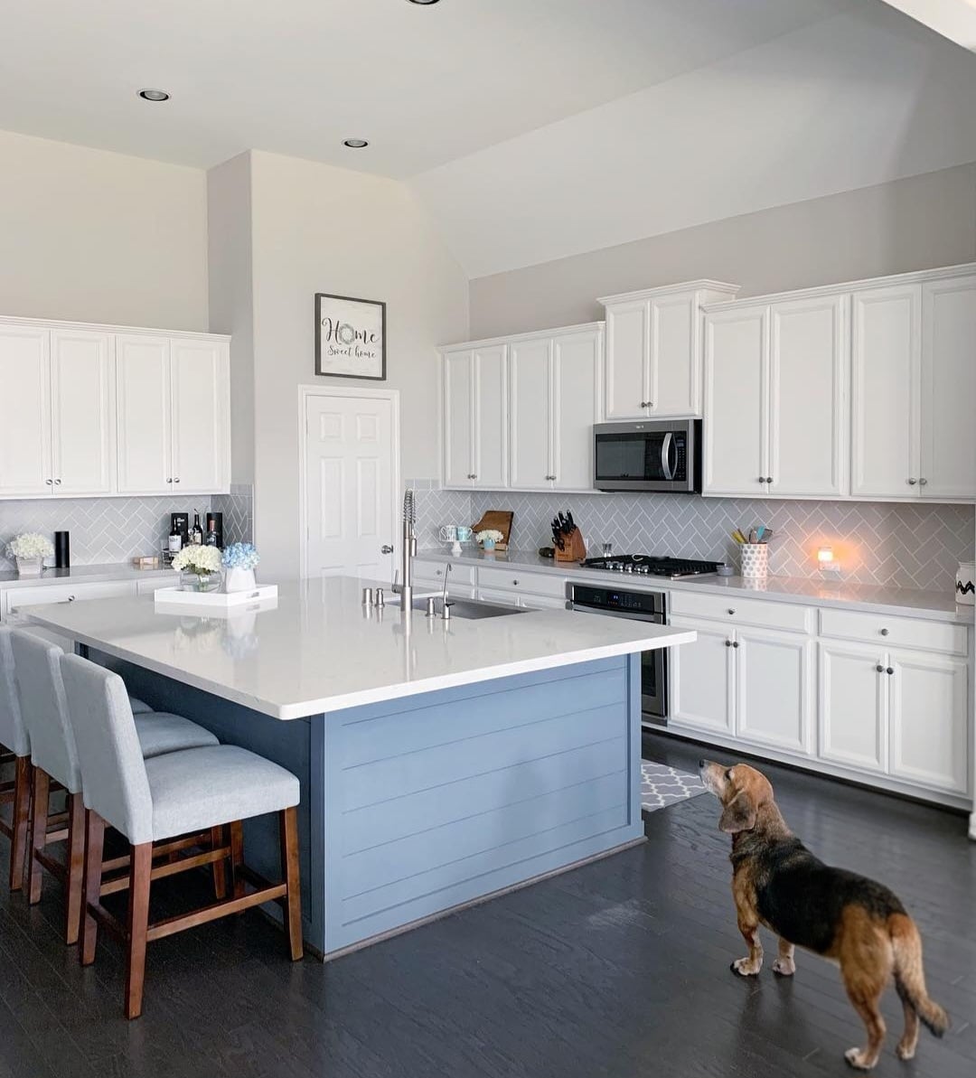 Shiplap kitchen island ideas 3