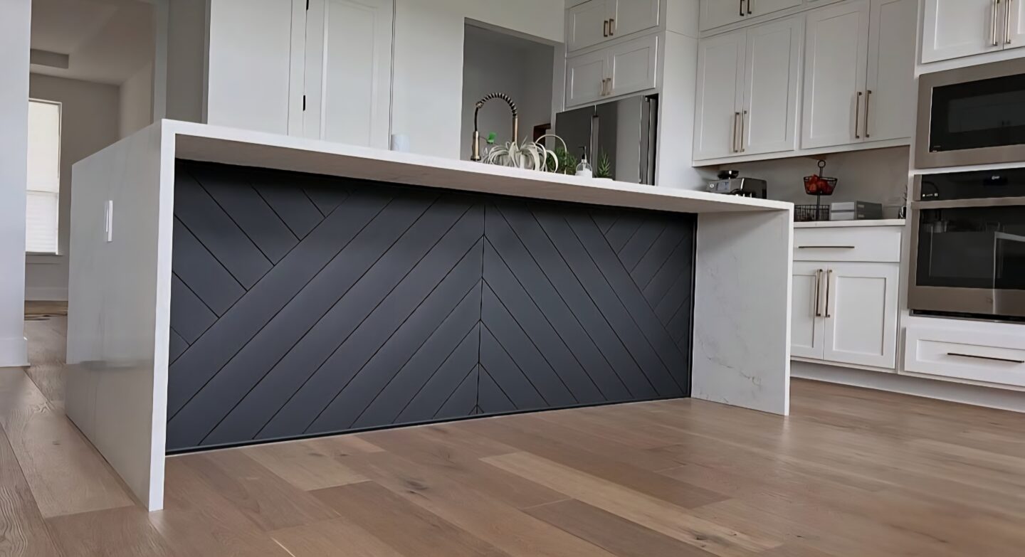 Shiplap kitchen island ideas 5