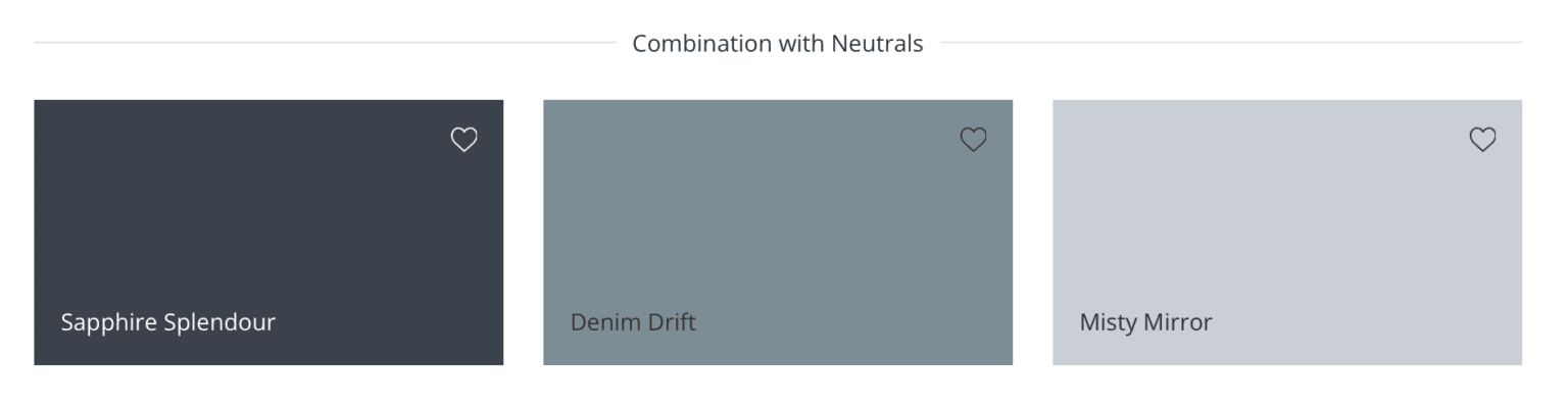 What Colours Go With Denim Drift Dulux?