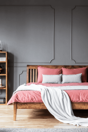 19 Pink and Grey Bedroom Ideas For Adults - Sleek-chic Interiors