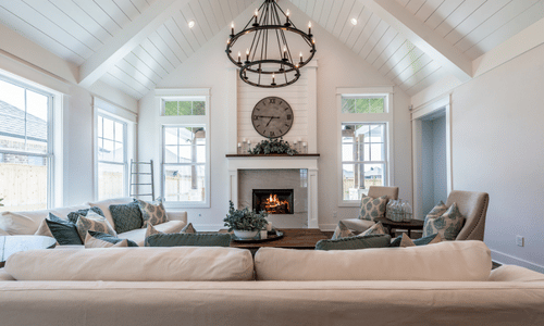 shiplap vaulted ceiling 1
