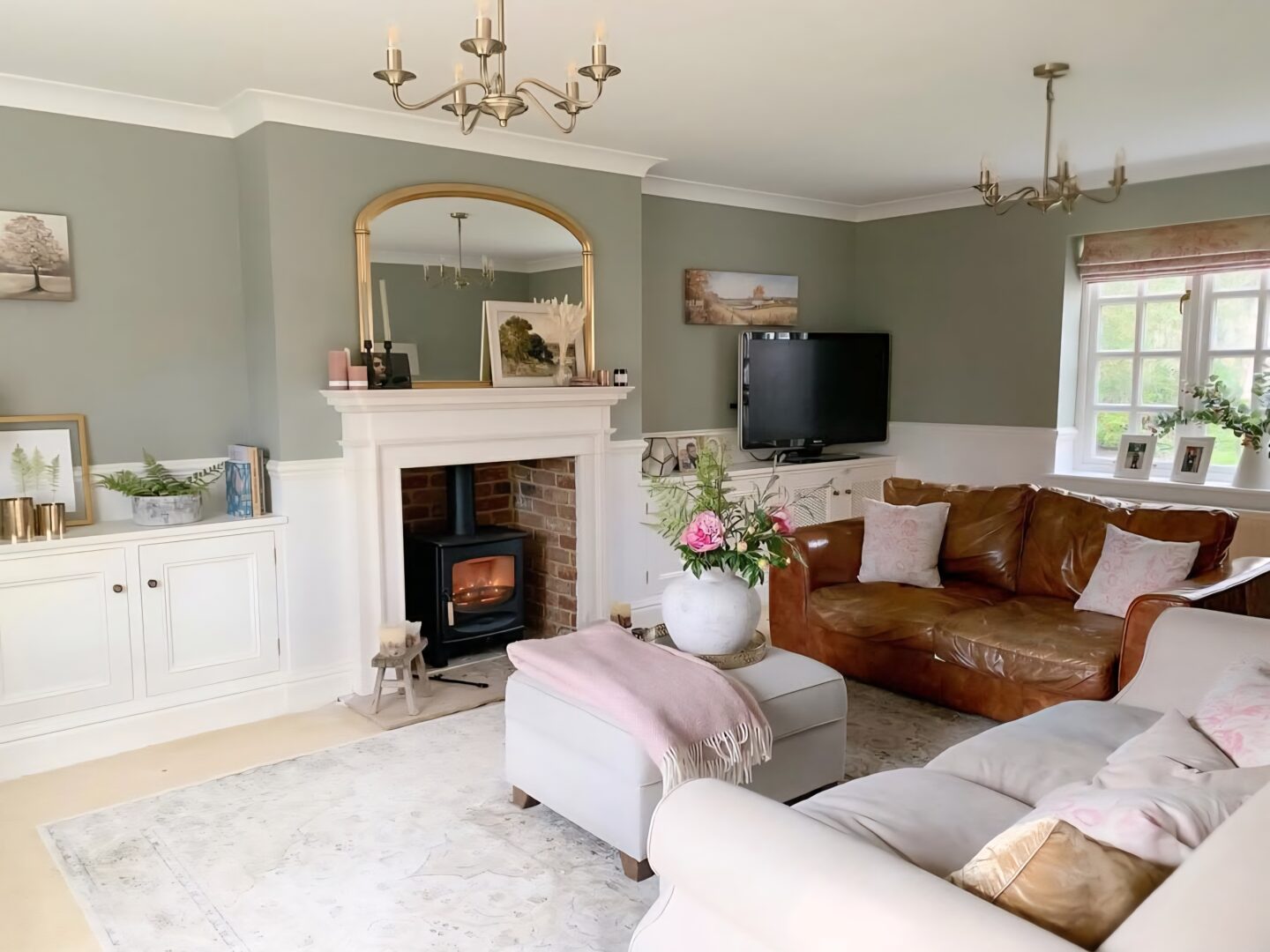 Log burner tv wall ideas 4