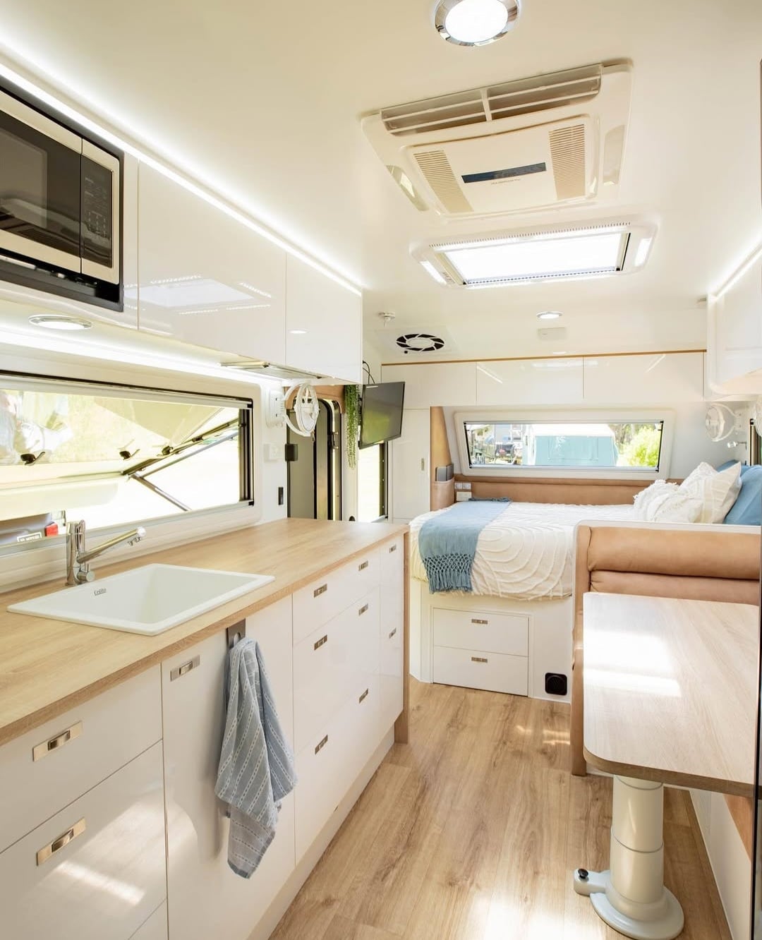 17 Of The Best Small Caravan Interior Design Ideas Sleek chic Interiors