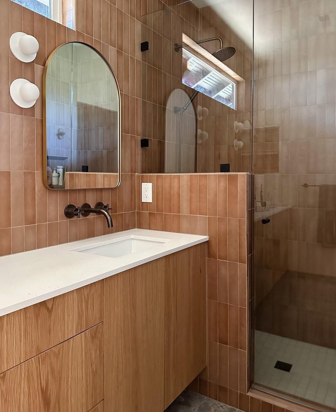 Terracotta bathroom ideas 4