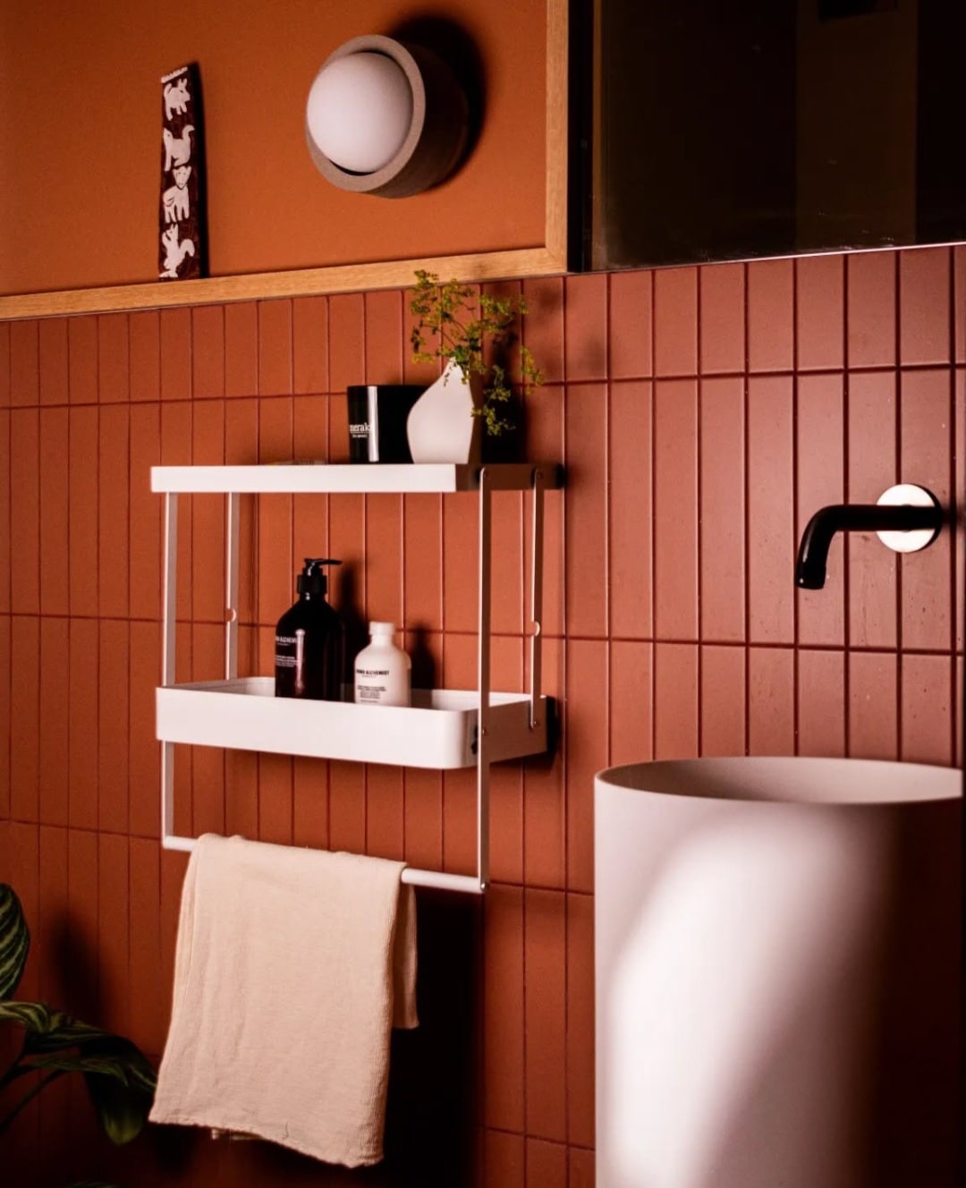Terracotta bathroom ideas