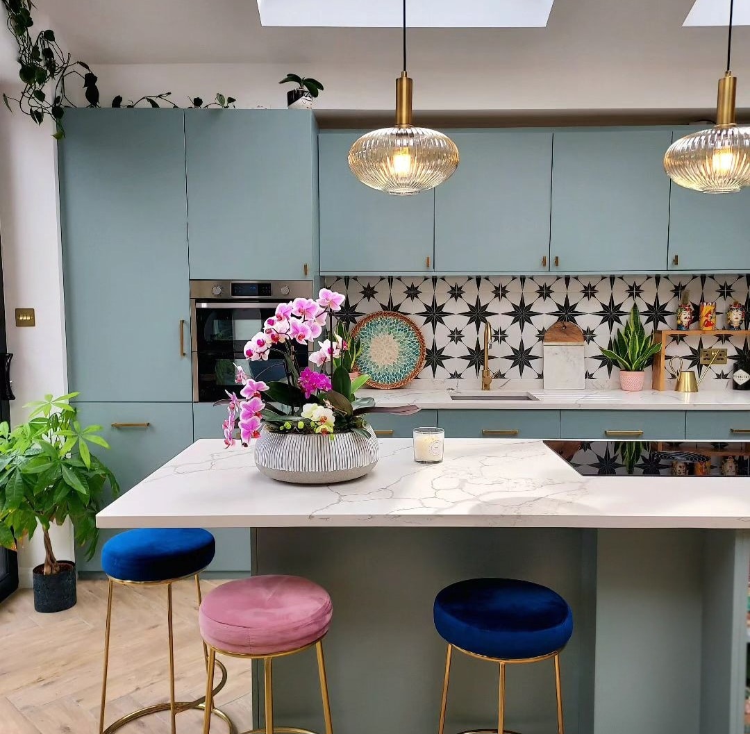 Blue and grey kitchen ideas 2