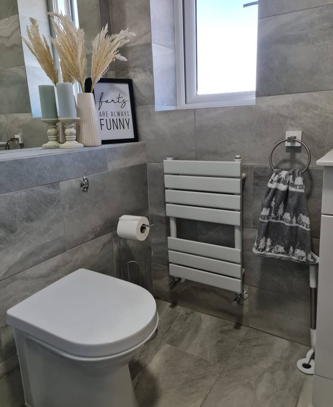 Grey downstairs toilet ideas 3