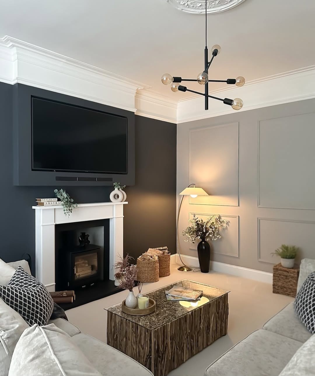 Living room tv placement