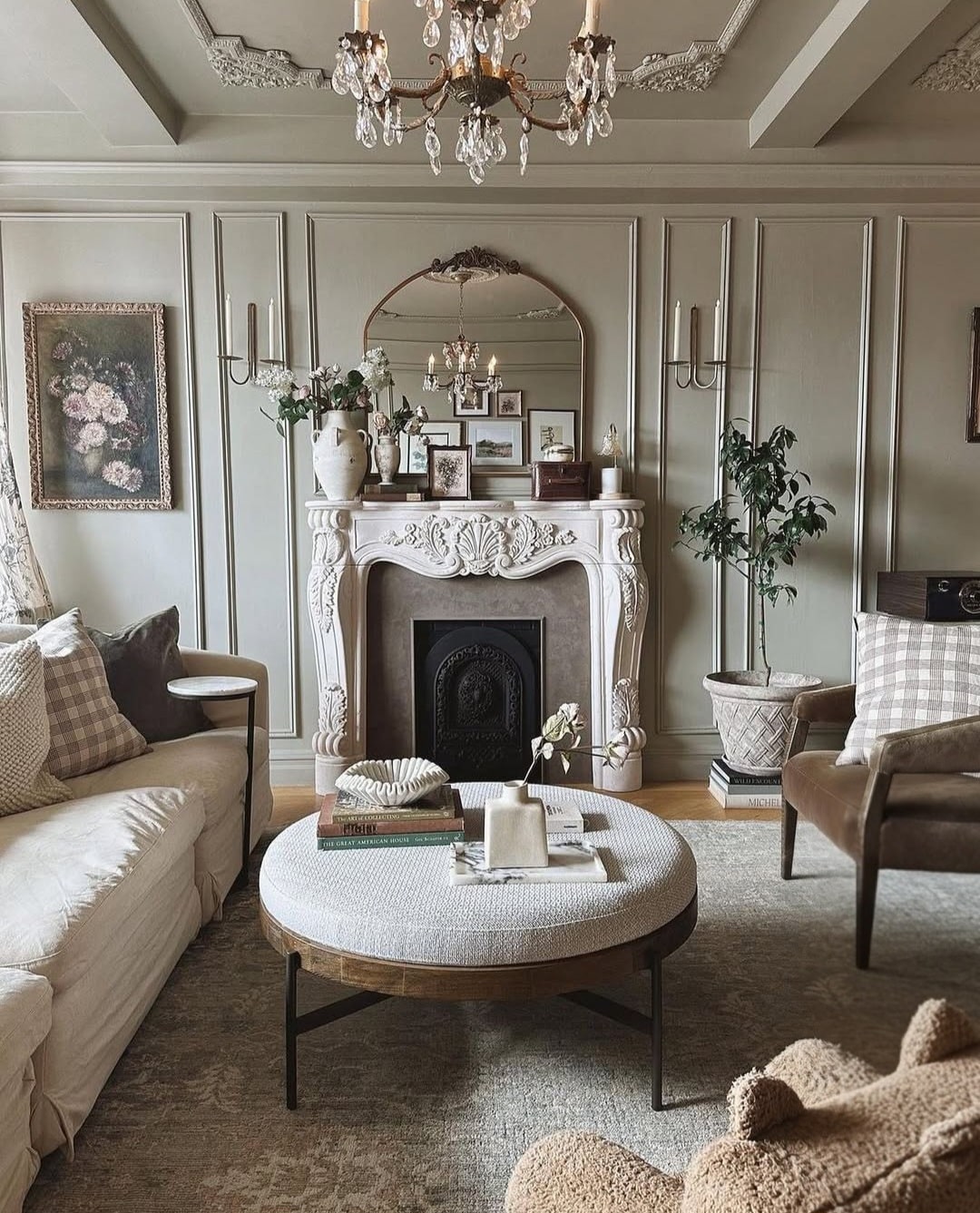 Sage green living room ideas 2