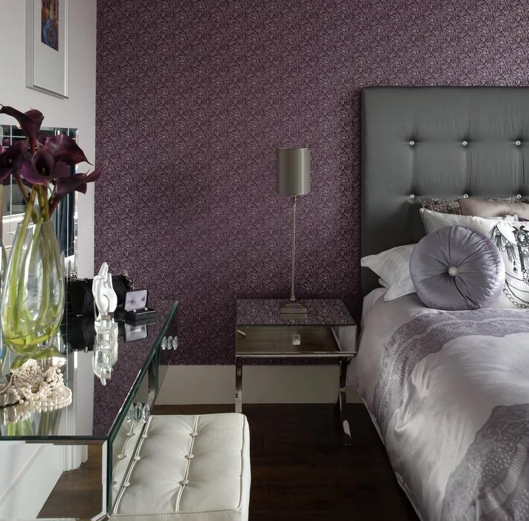 Purple and grey bedroom ideas 3