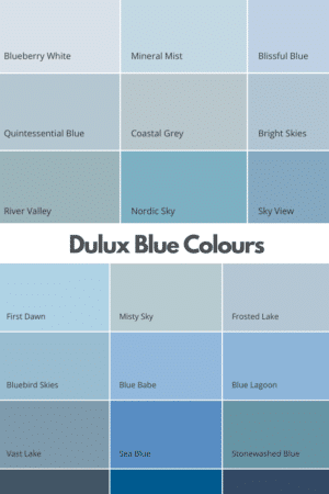 Dulux Blue Colour Chart The Dulux Blue Colours Sleek Chic Interiors Dulux Blue Colour Chart 300x450