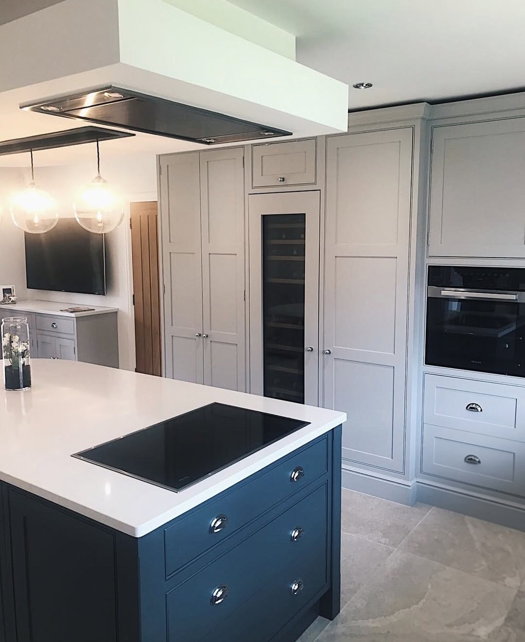 Navy blue kitchen ideas 4