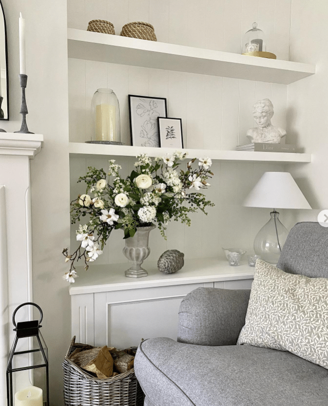 Fireplace alcove design ideas