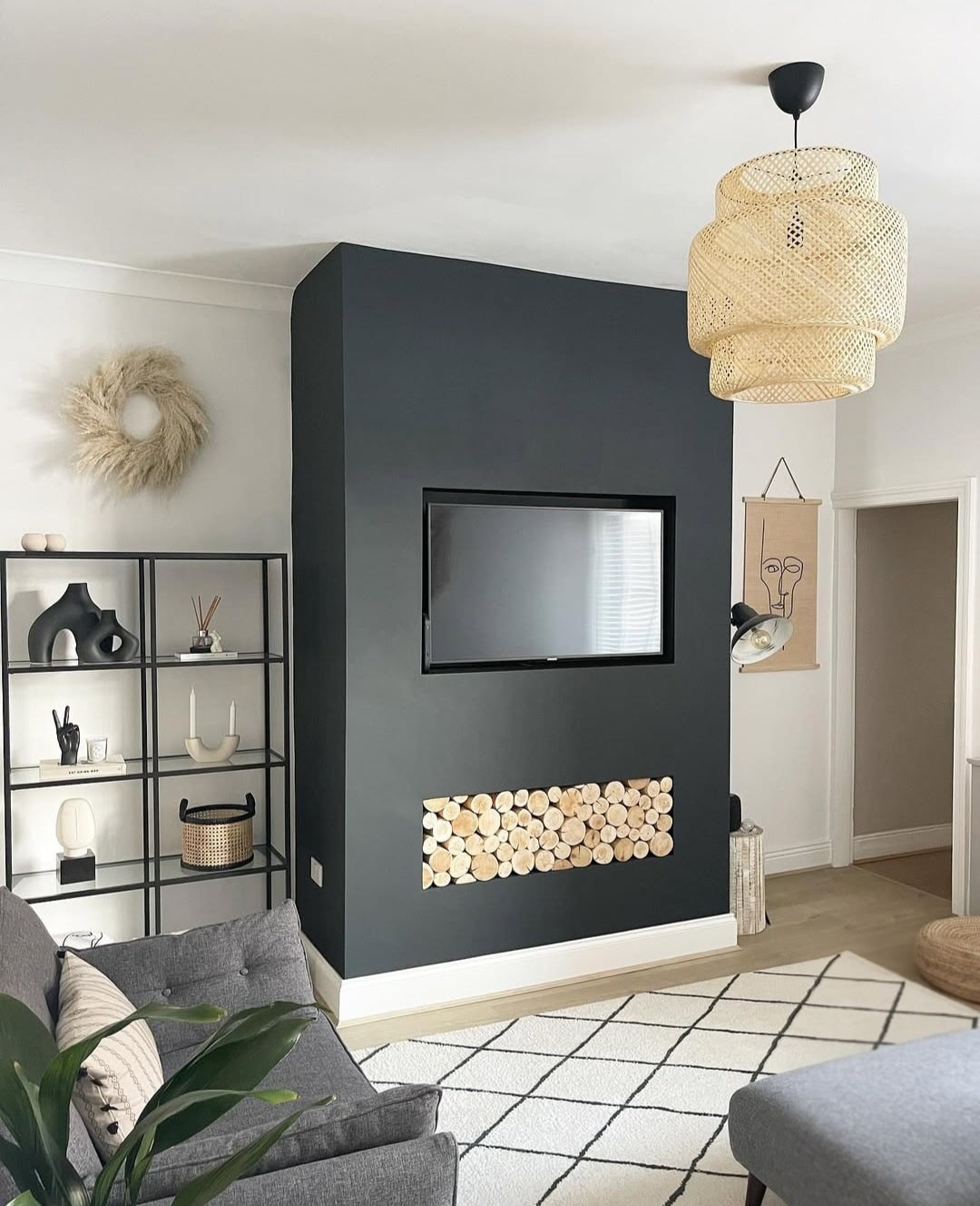 Black Beige living room 2
