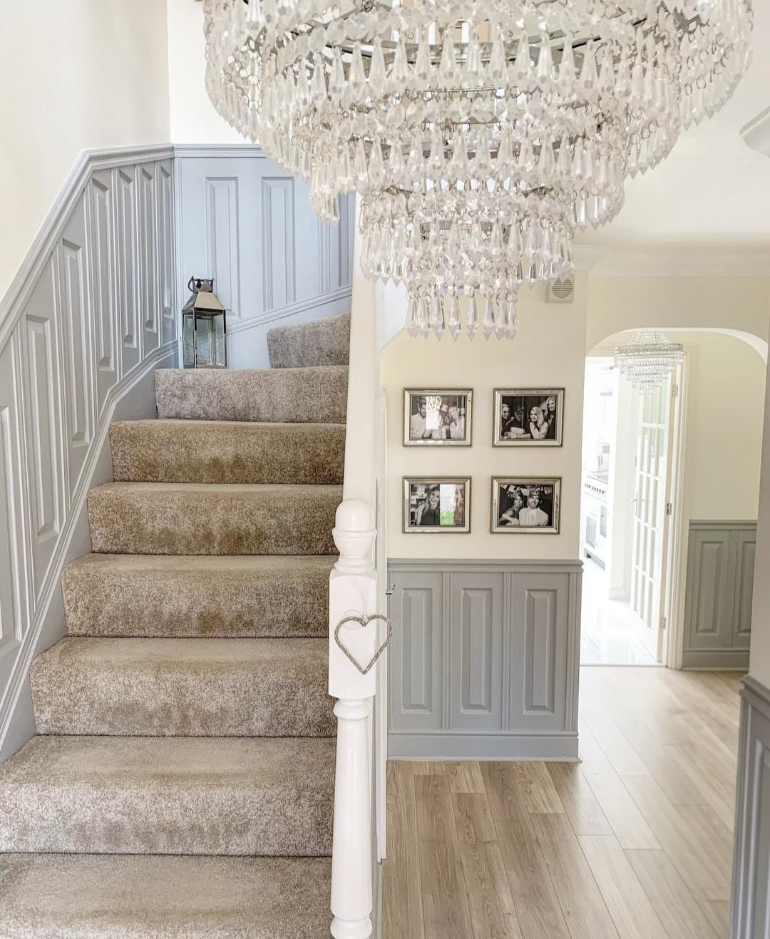 Grey and white hallway ideas 2