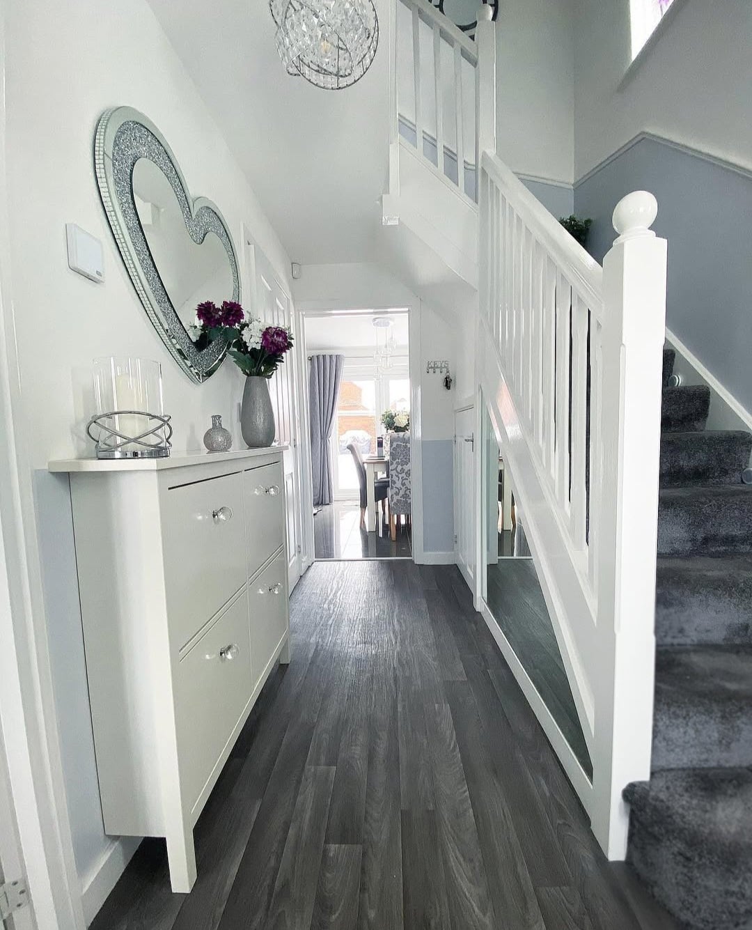 Grey and white hallway ideas 4