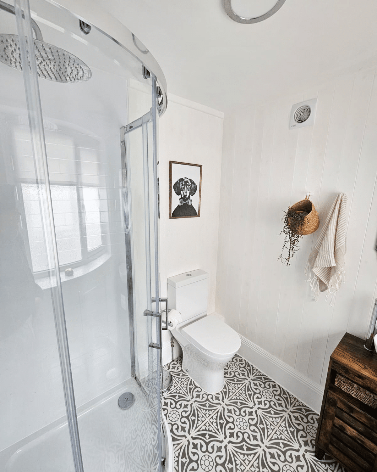 How To Make A Small Bathroom Look Bigger Before After Sleek chic 