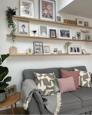 17 Shelving Ideas For A Living Room To Elevate Your Space - Sleek-chic