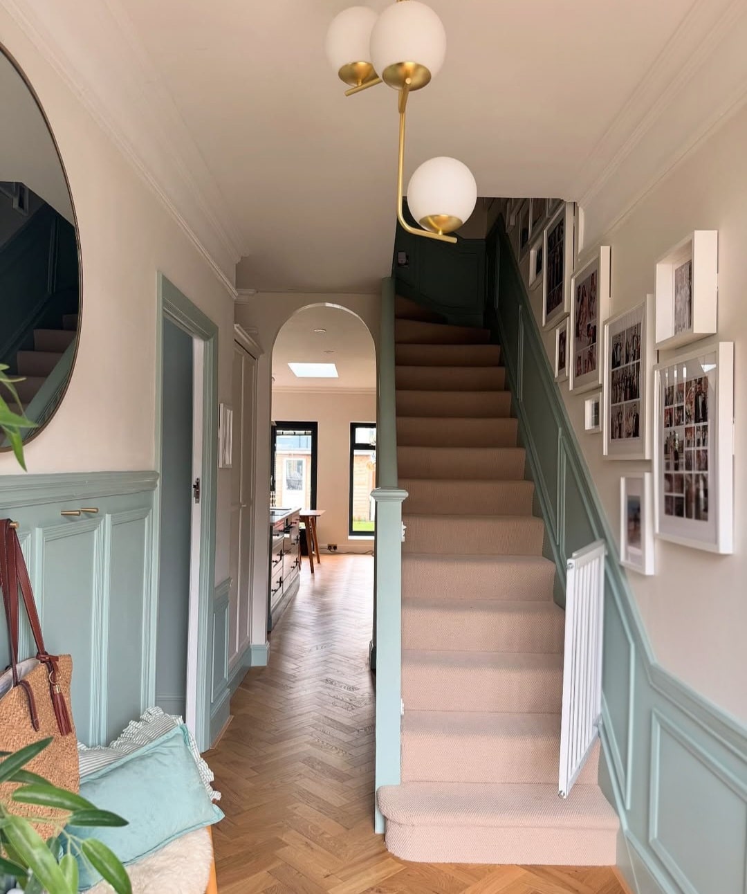 Blue hallway ideas 2