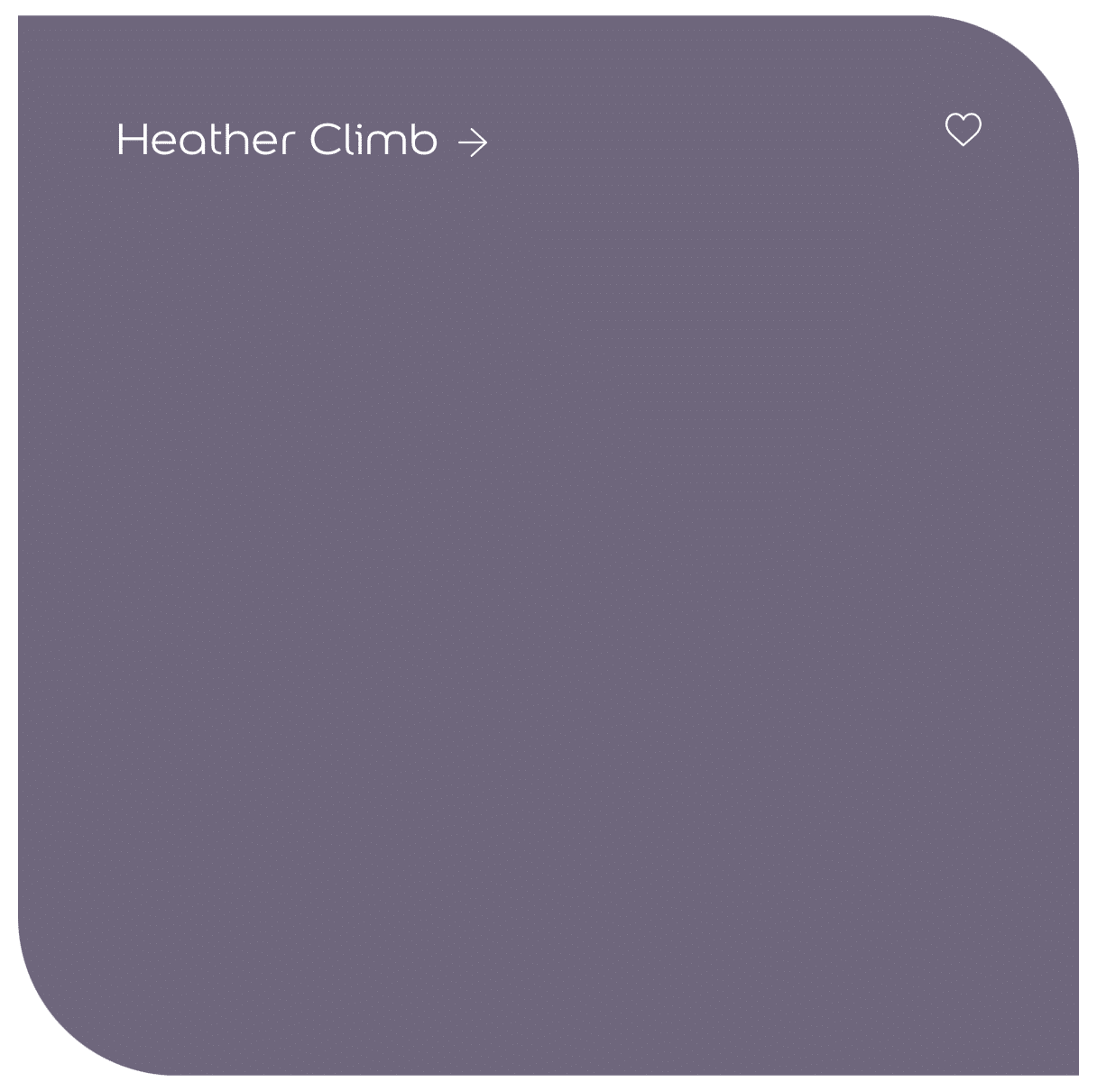 Dulux heather climb