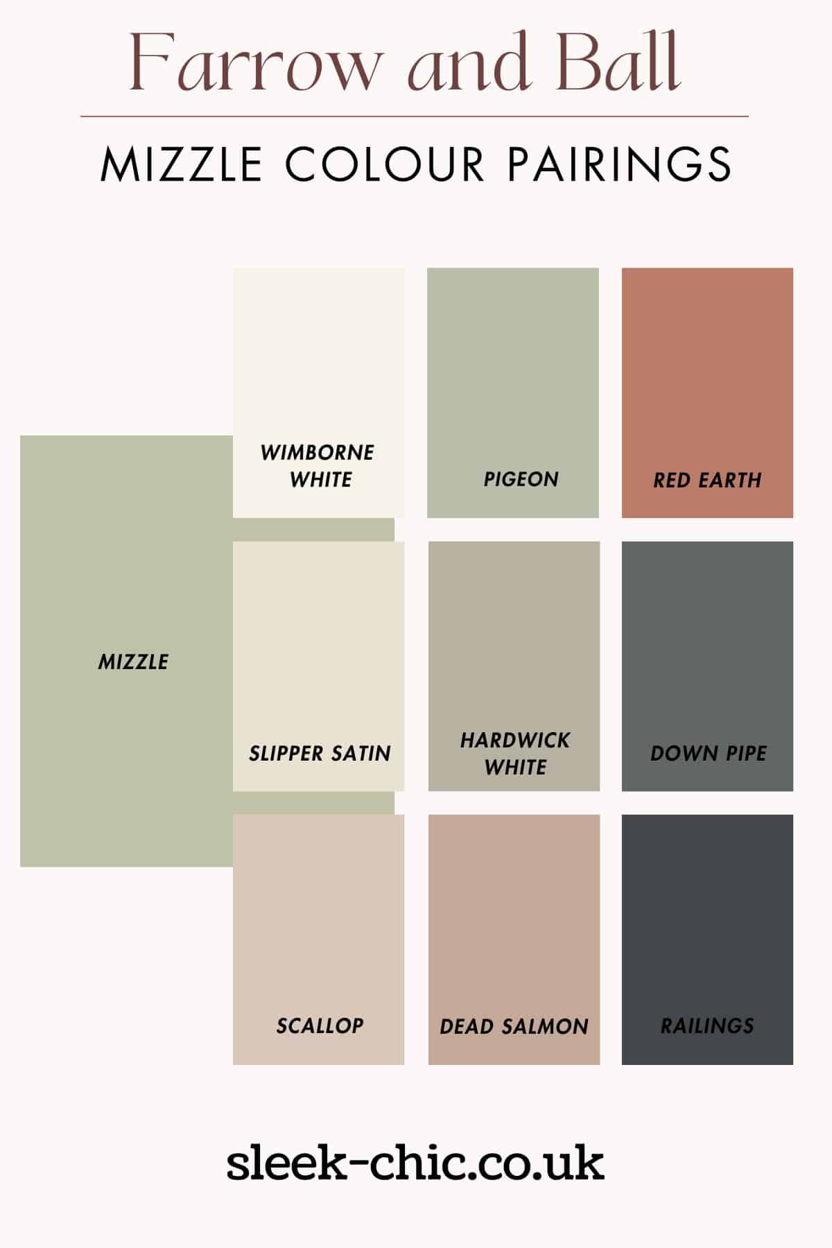 FARROW AND BALL MIZZLE 8