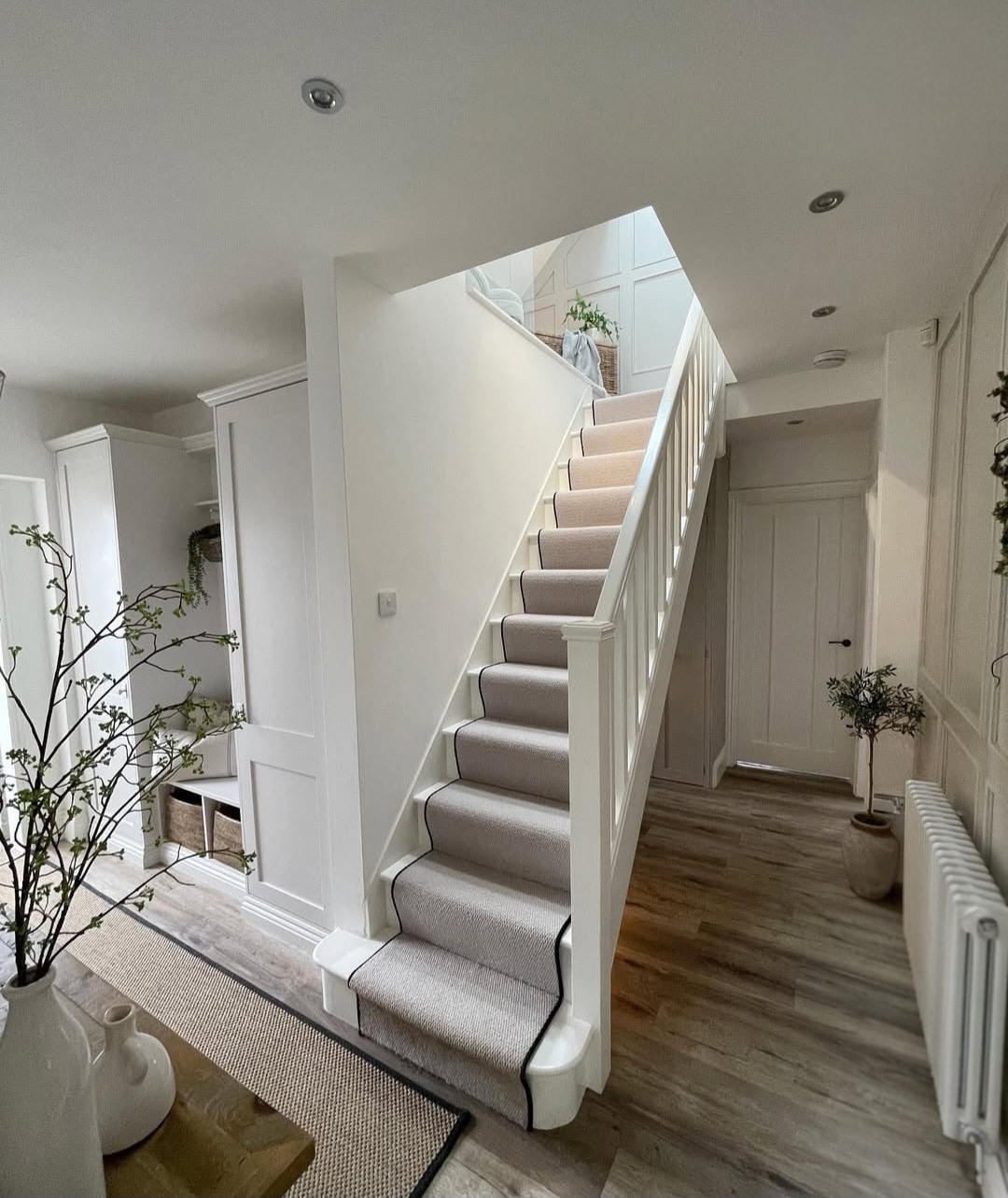 Farrow Ball Purbeck Stone hallway 2