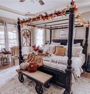 19 Fall Bedroom Decor Ideas For A Cozy Aesthetic - Sleek-chic Interiors