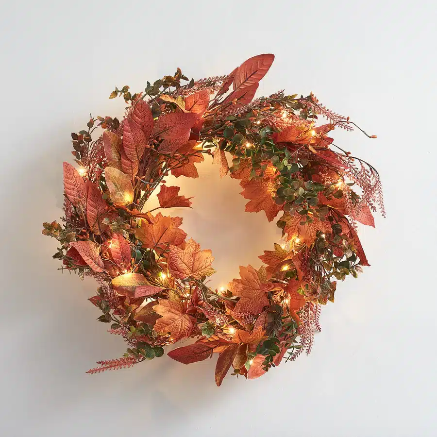 D WR2004 40cm Maple Leaf Autumn Wreath Micro Light Bundle.jpg
