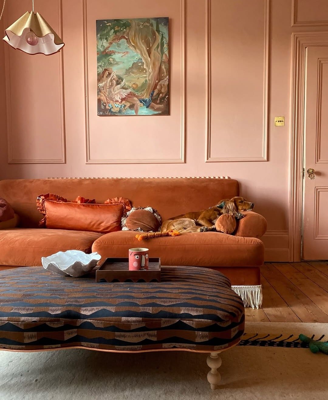 Living room wall panelling ideas