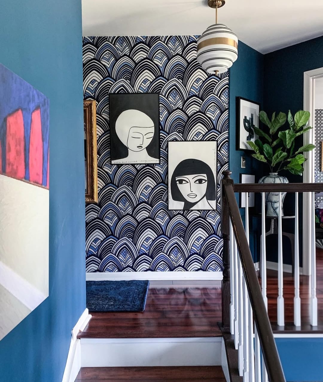 Art Deco hallway ideas 3