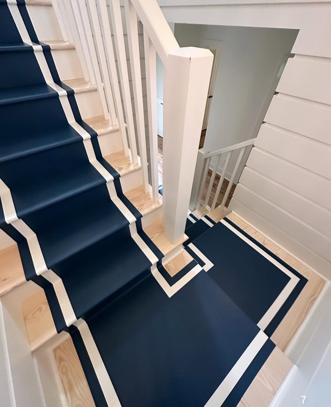 Painted stairs ideas 1