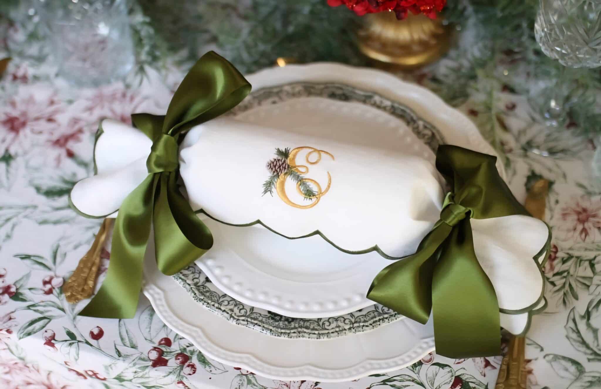 Christmas napkin 2 scaled