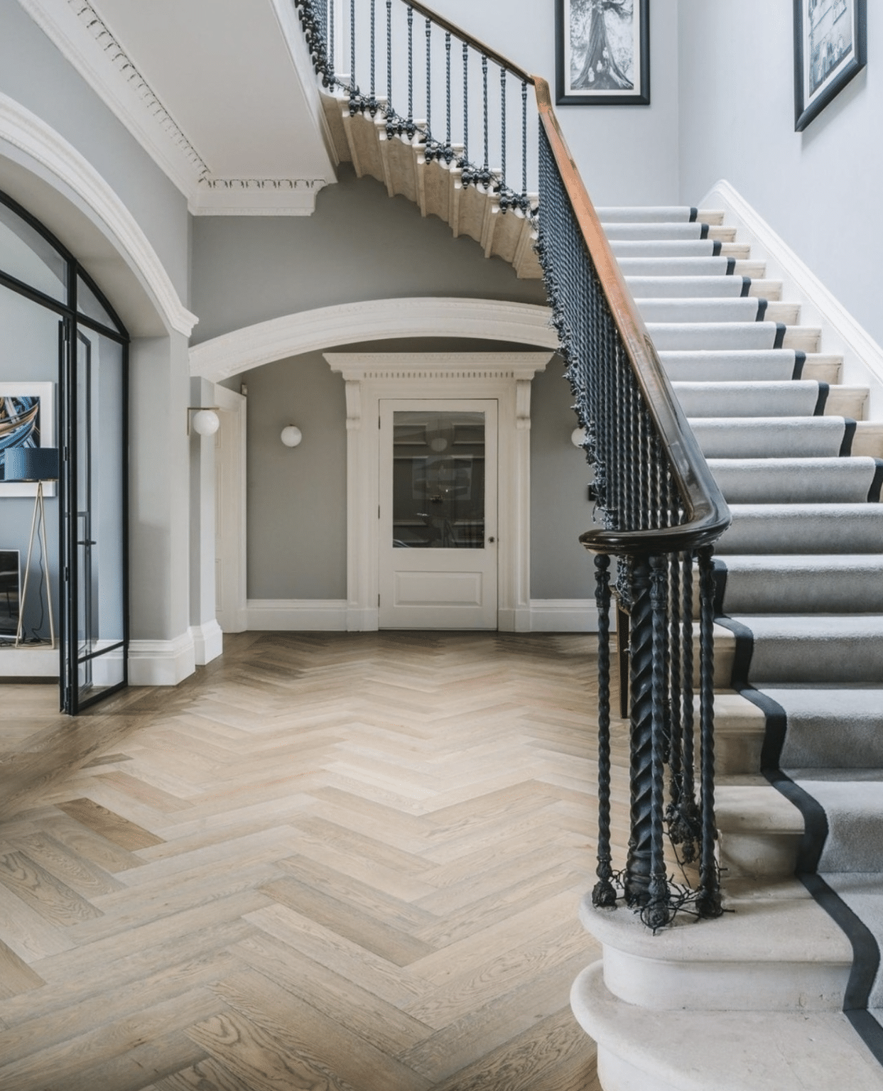 17 Stunning Ideas To Style A Georgian Hallway - Sleek-chic Interiors