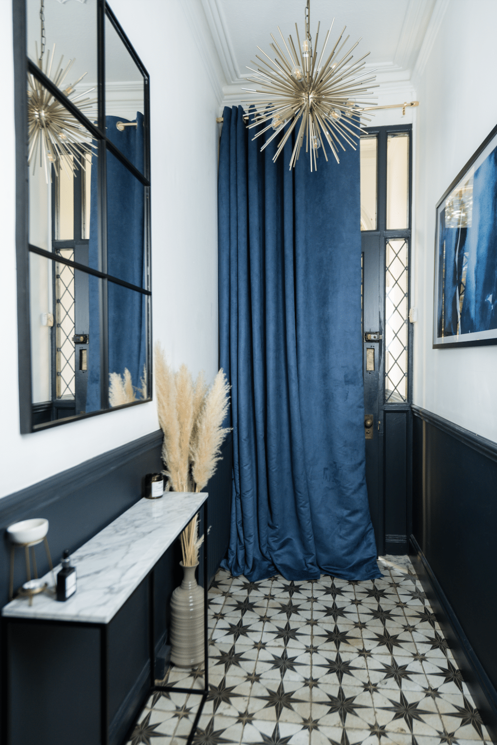 Hallway Curtains Unpacked The Best Colours, Length & Ideas Sleek