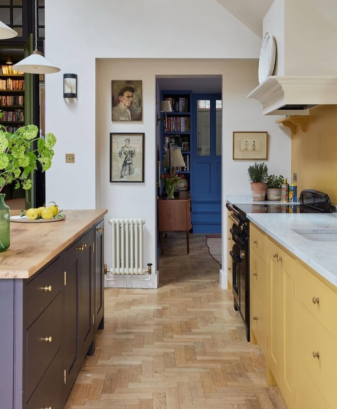 Brown kitchen cabinets 2 1