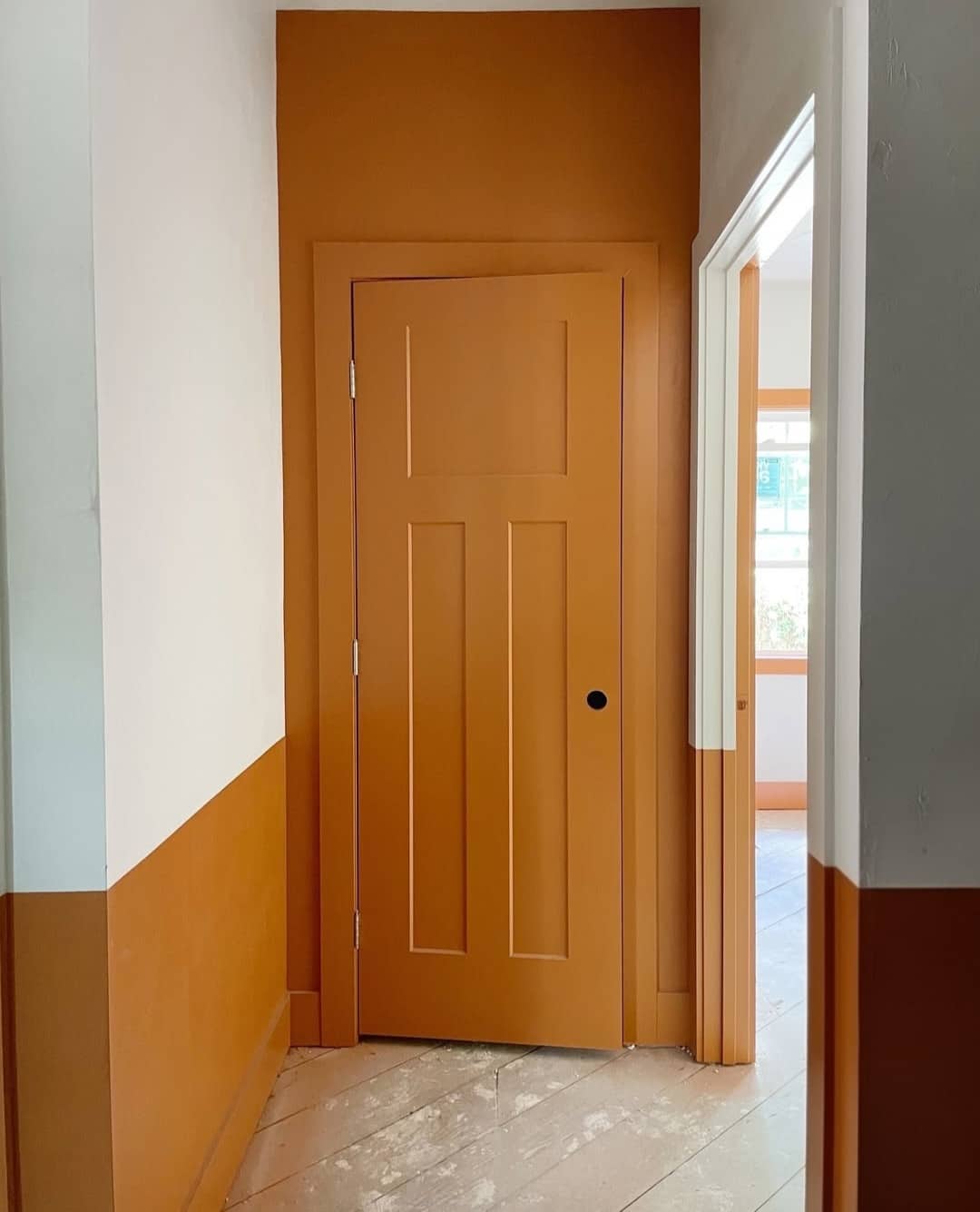 Orange hallway ideas 4 2