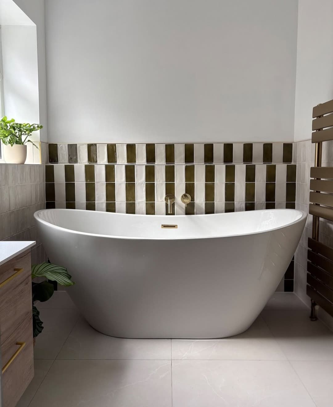 Striped bathroom ideas 2