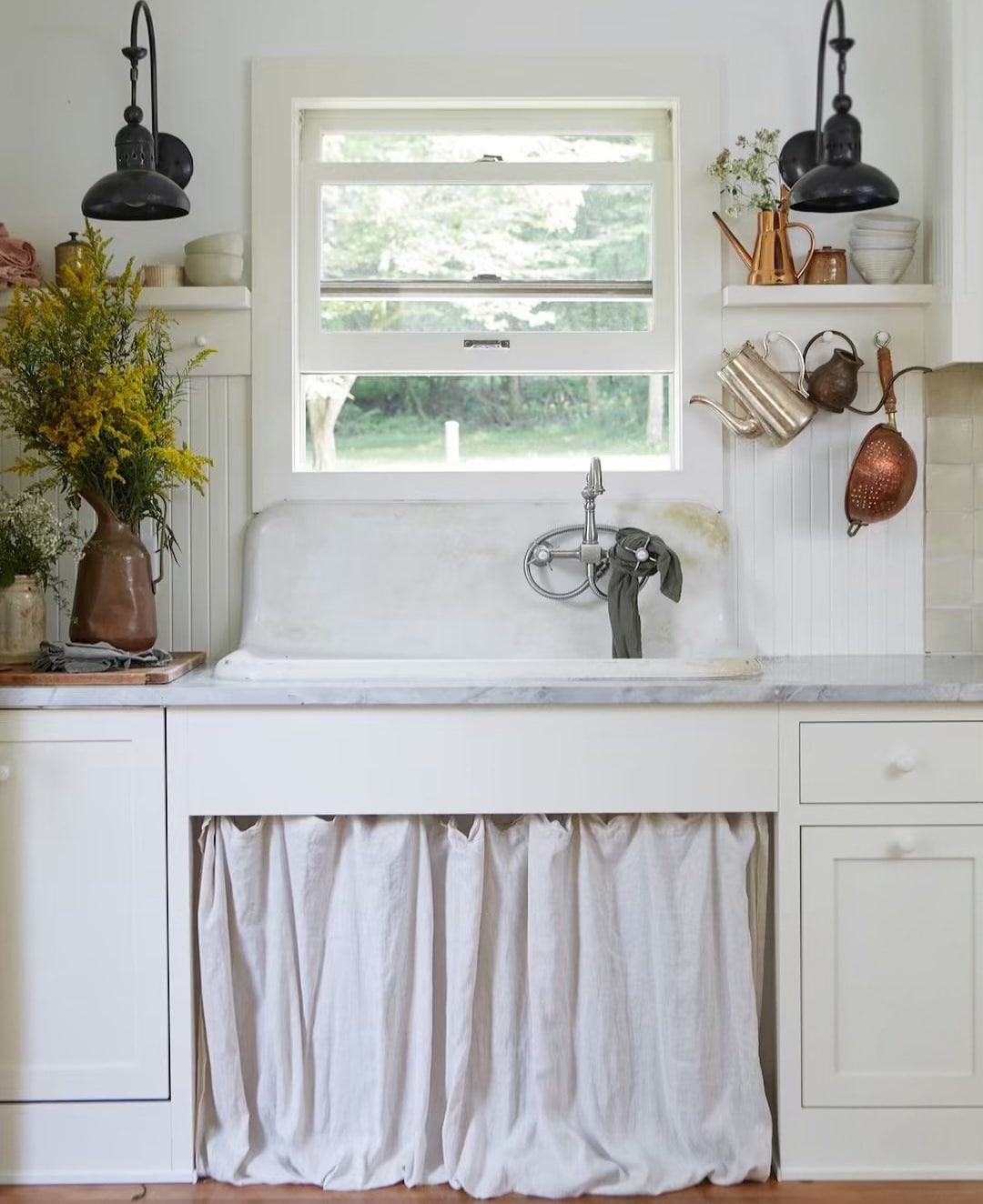 Sink curtain ideas 4