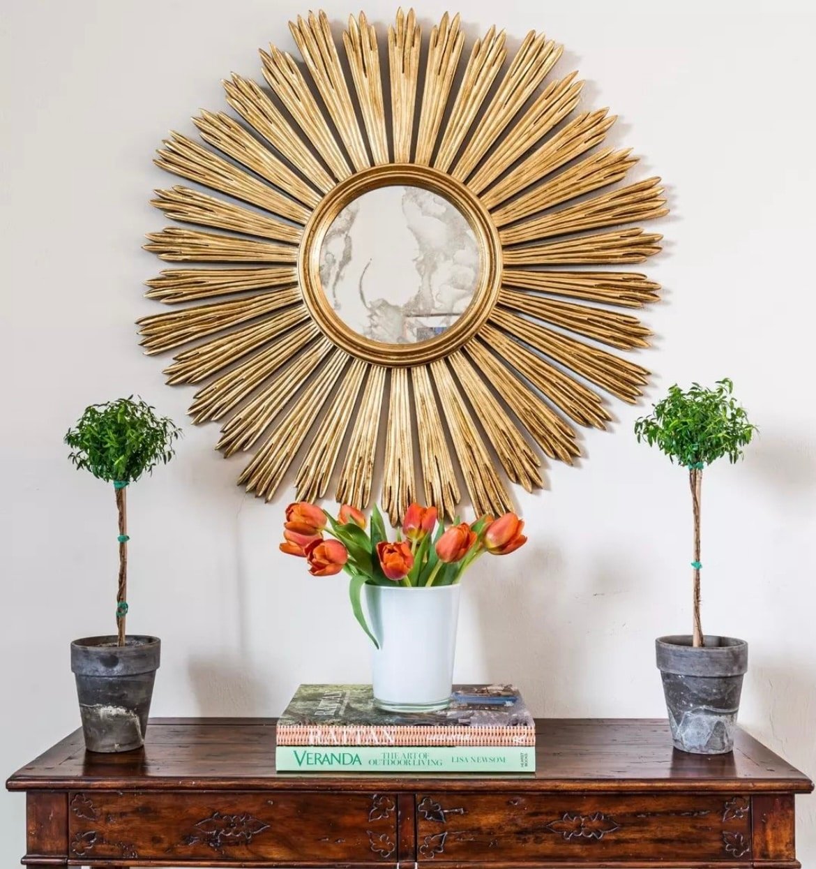 entryway table decor 19