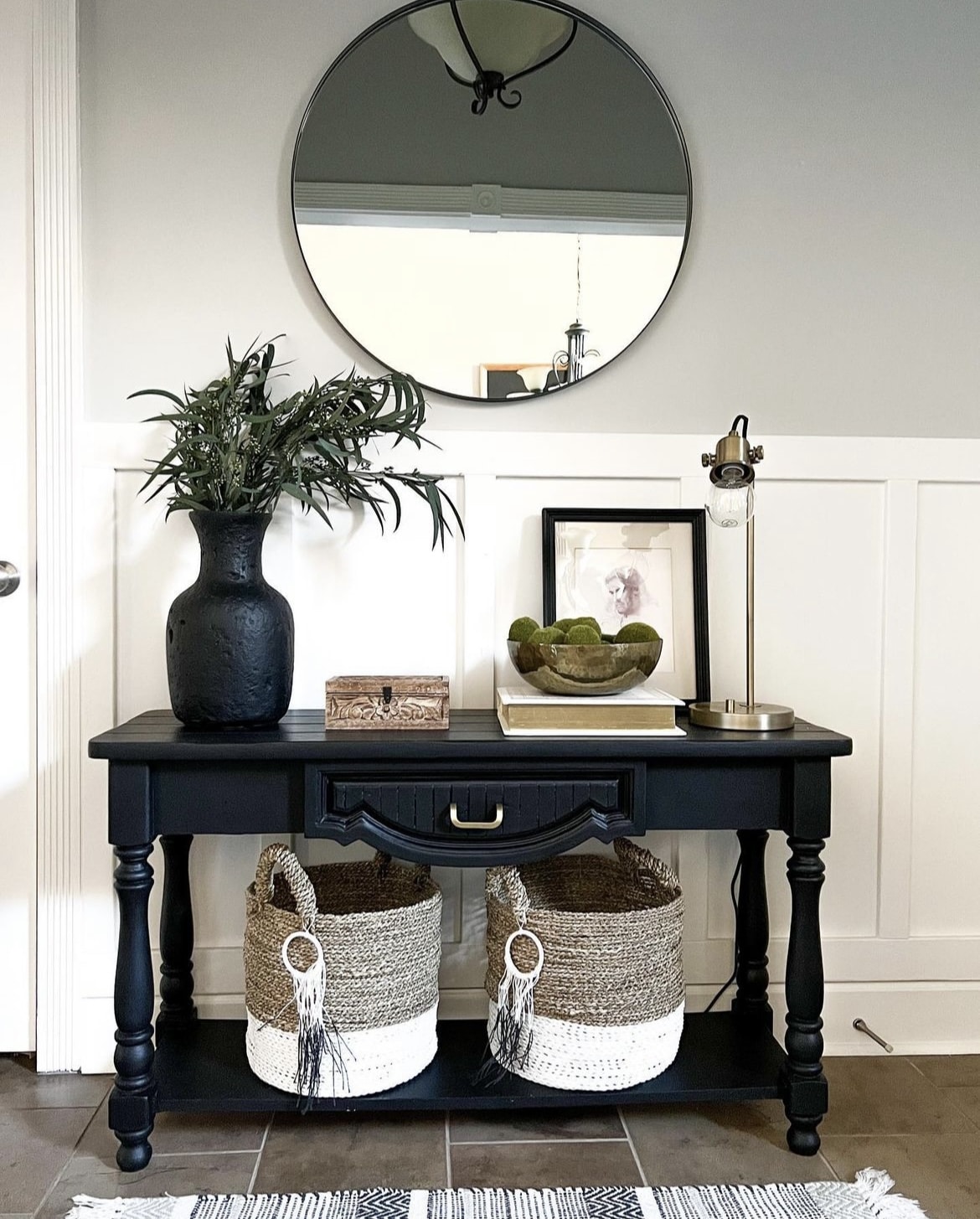 entryway table decor 5