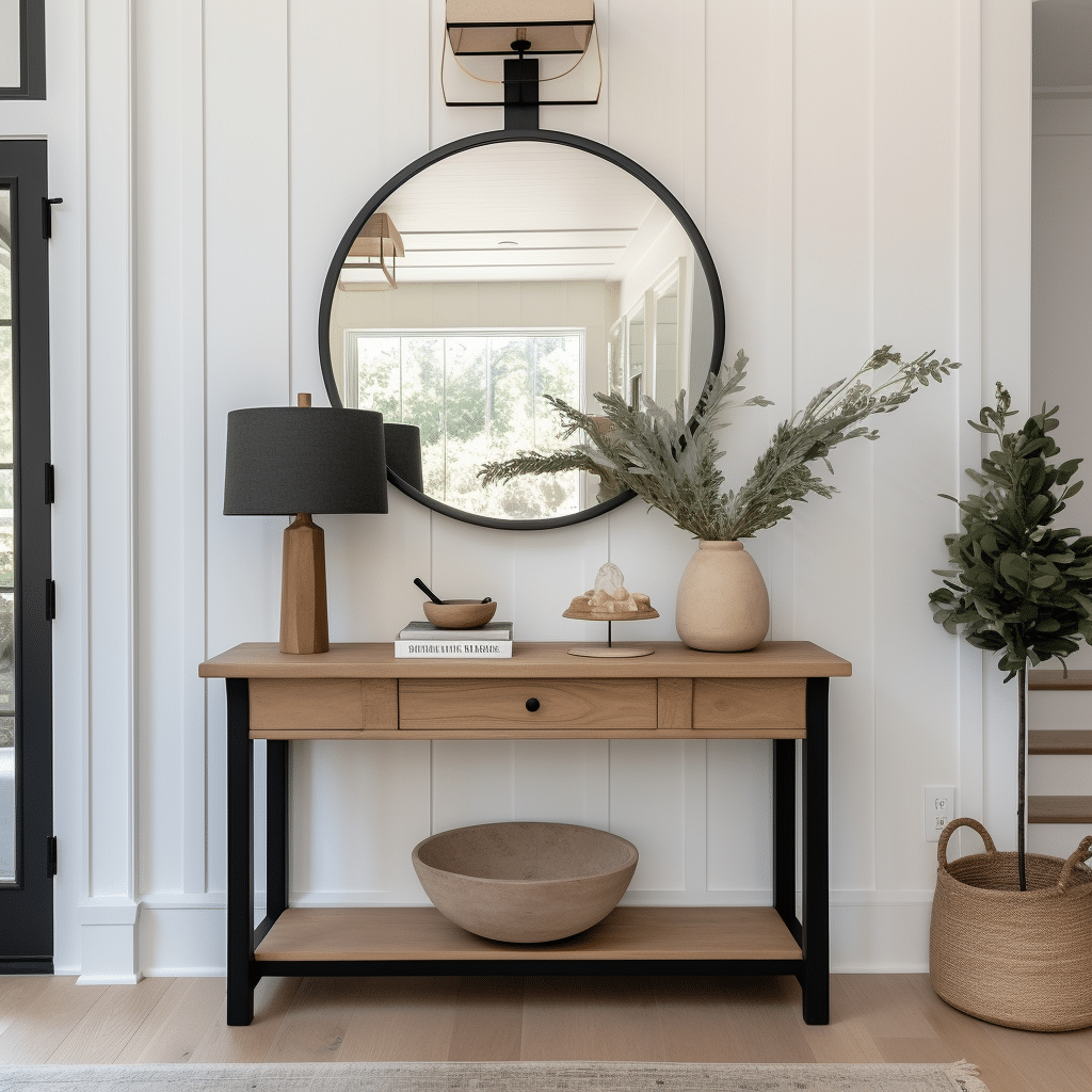 entryway table decor ideas